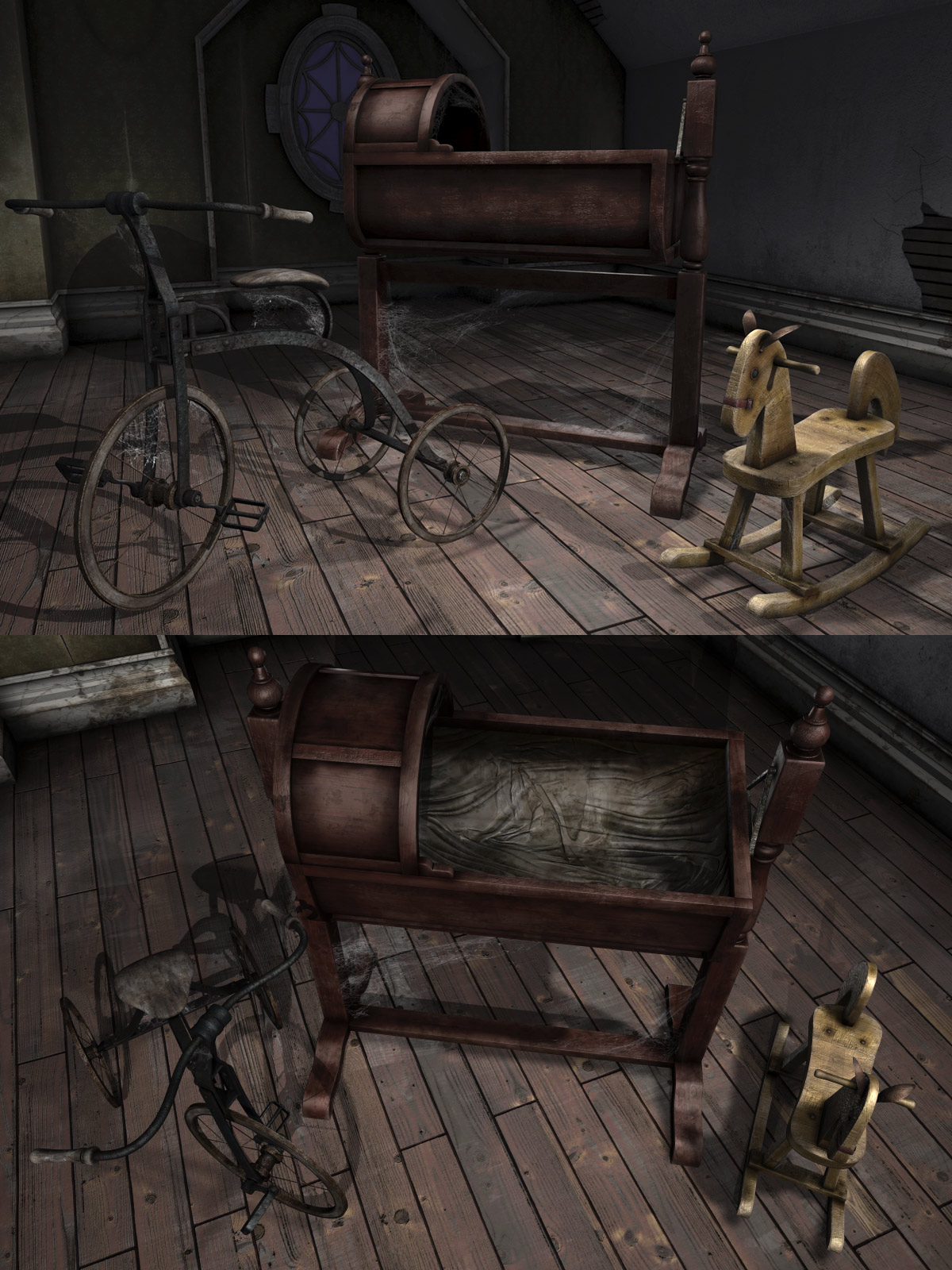 Lost Kids_spooky props by N/A