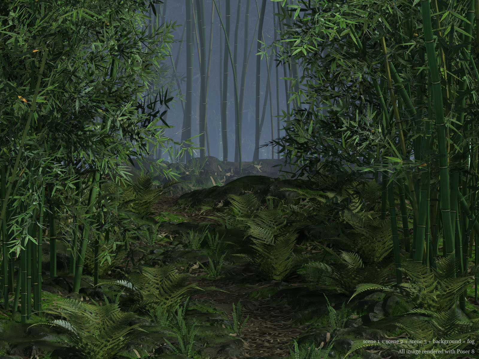 Bamboo Forest 2 by N/A