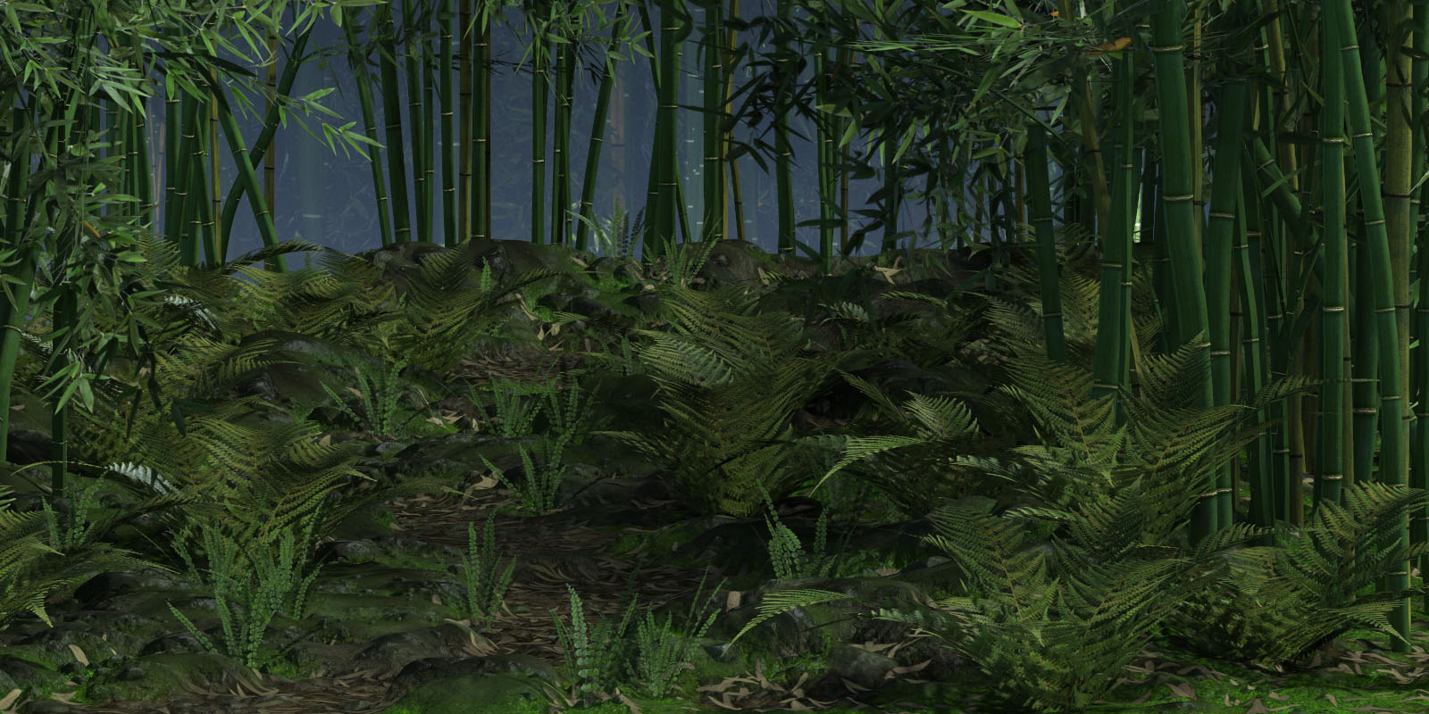 Bamboo Forest 2 by N/A