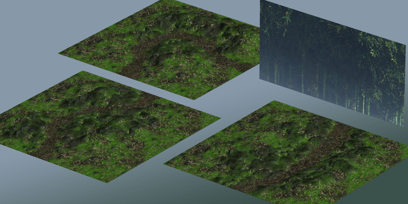 Bamboo Forest 2 by N/A