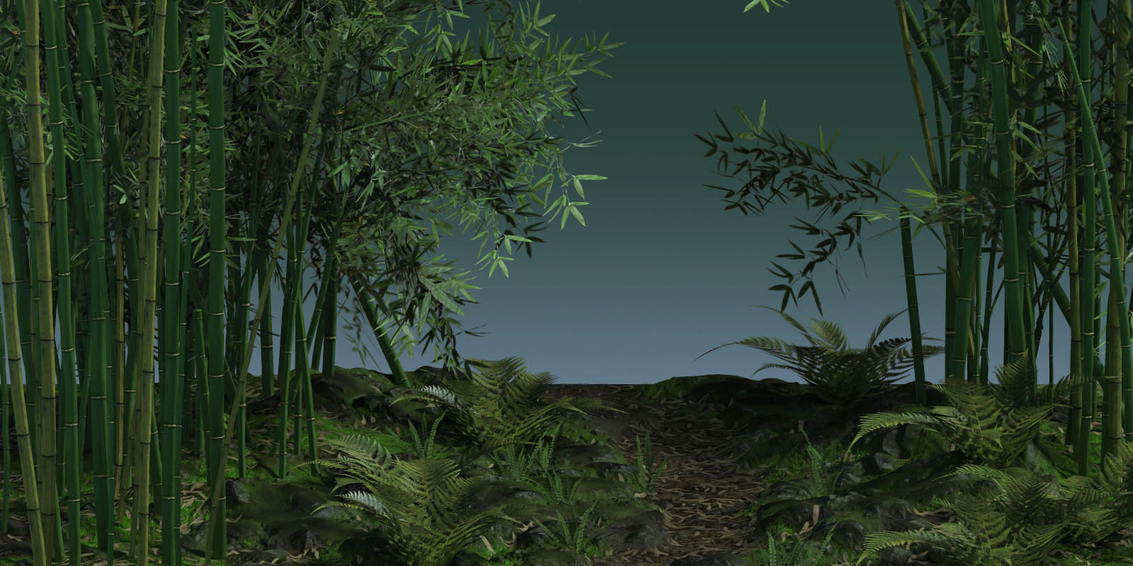 Bamboo Forest 2 by N/A