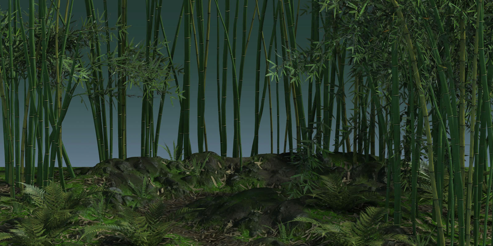 Bamboo Forest 2 by N/A