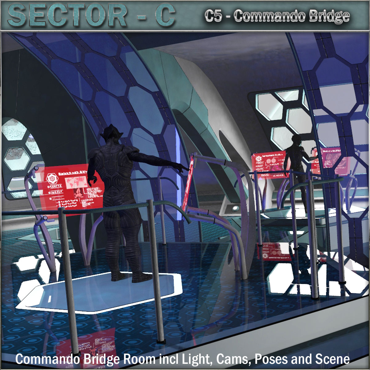Ship Elements C5: Commando Center by N/A