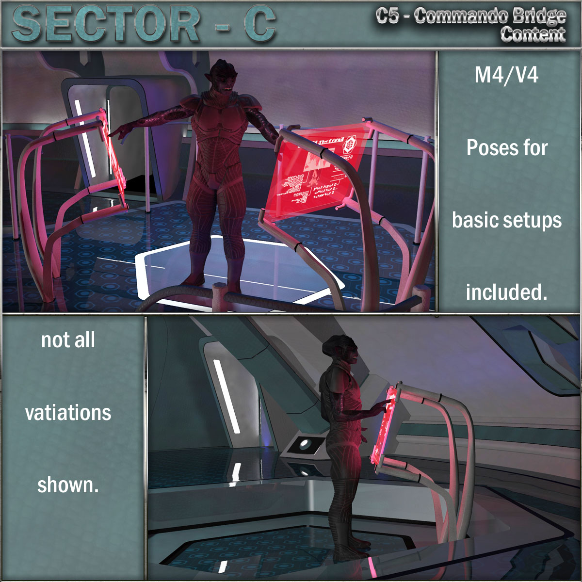 Ship Elements C5: Commando Center by N/A