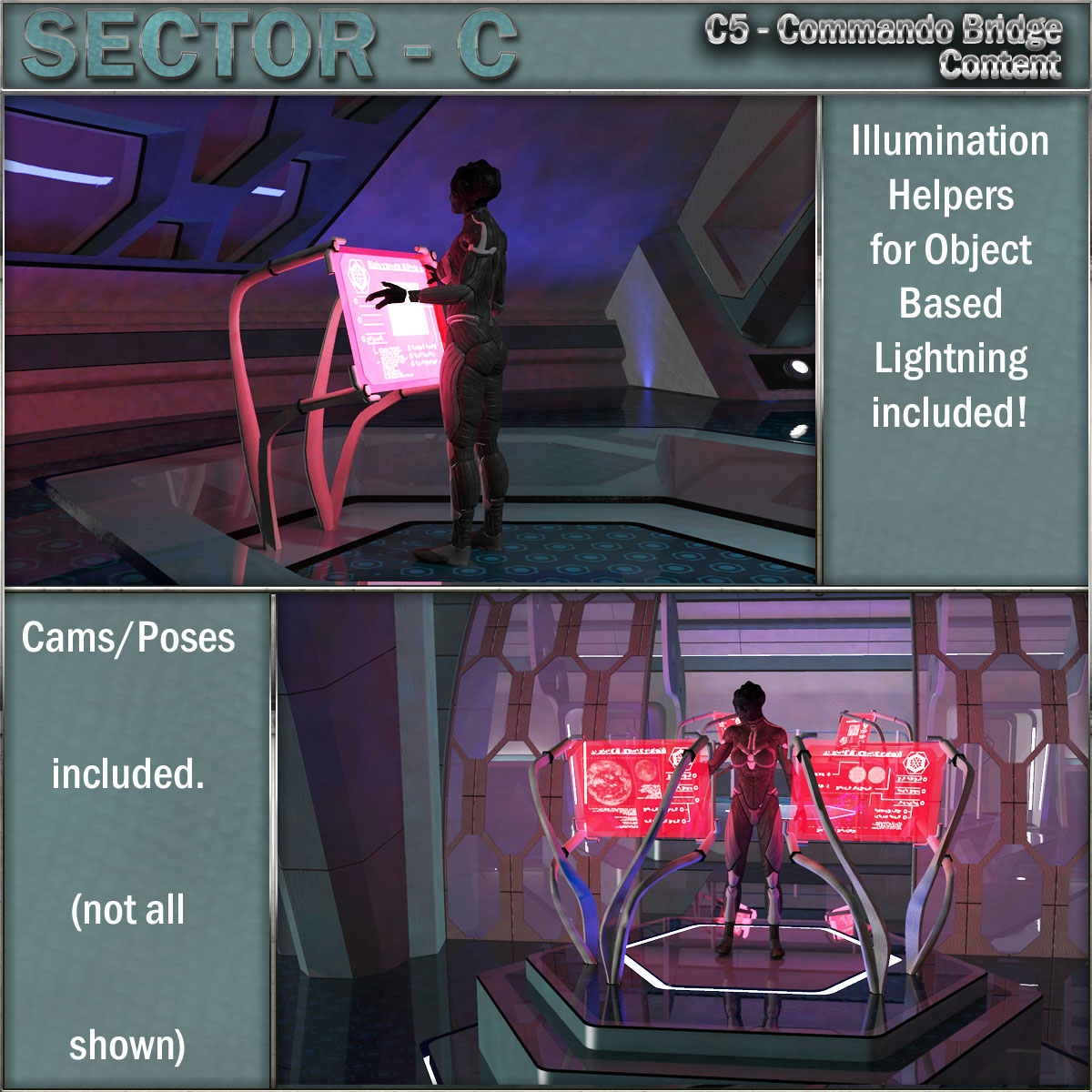 Ship Elements C5: Commando Center by N/A