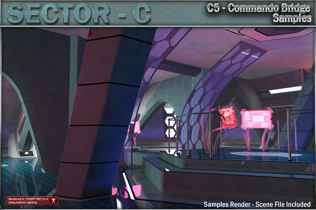 Ship Elements C5: Commando Center by N/A