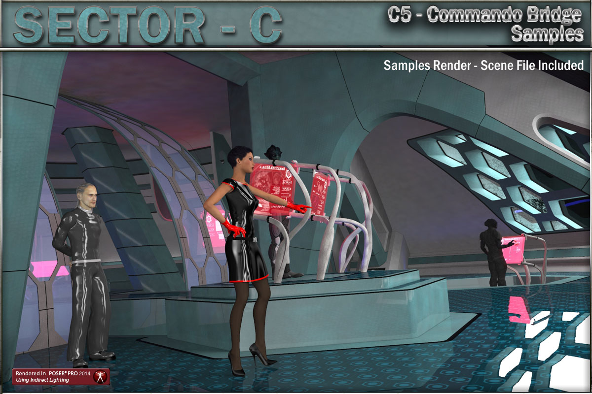 Ship Elements C5: Commando Center by N/A