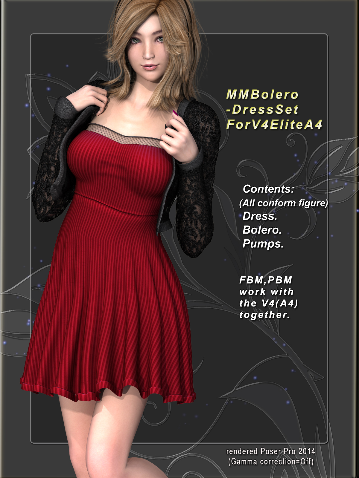 MMBolero-DressSetForV4EliteA4 by N/A