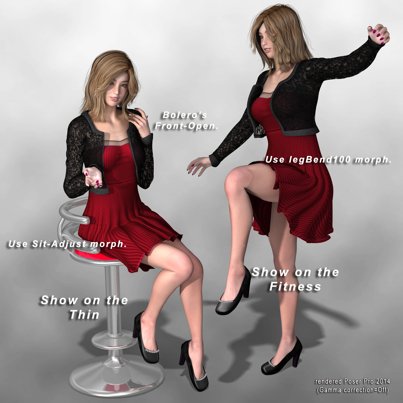 MMBolero-DressSetForV4EliteA4 by N/A