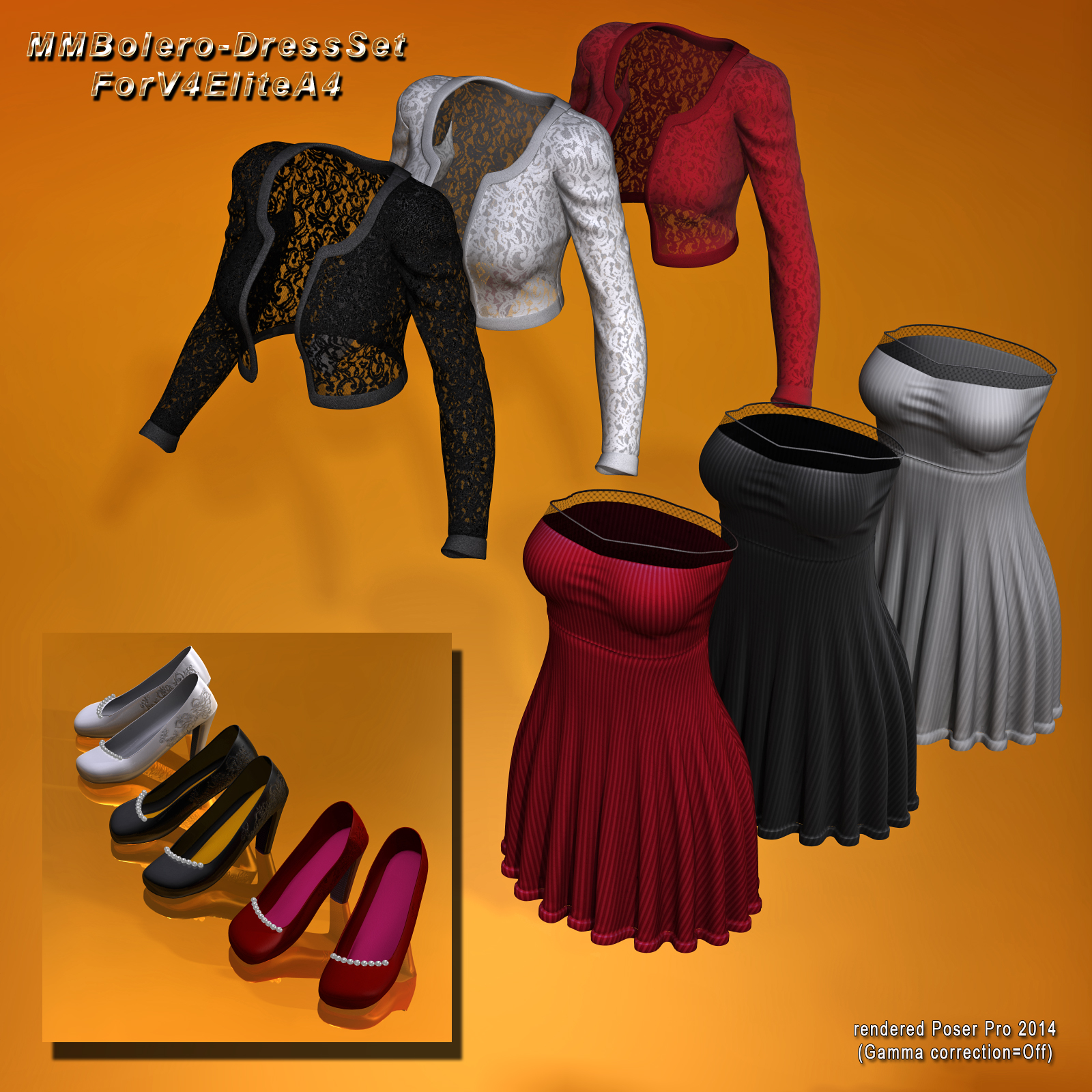 MMBolero-DressSetForV4EliteA4 by N/A