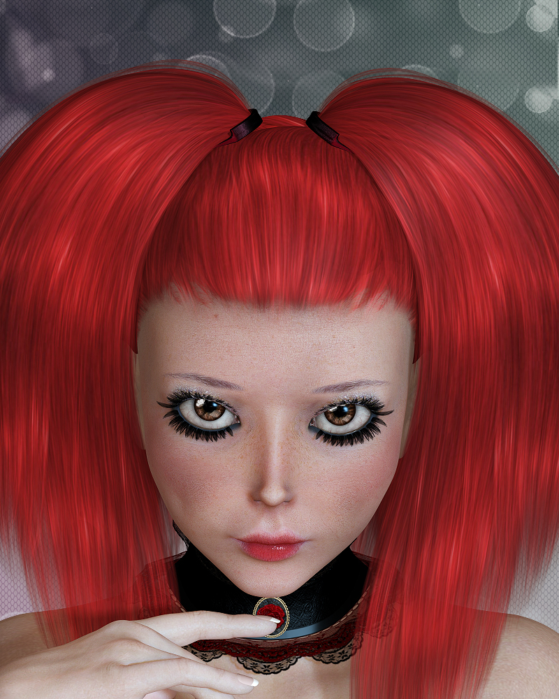 Twizted Steam Falls Hair by N/A