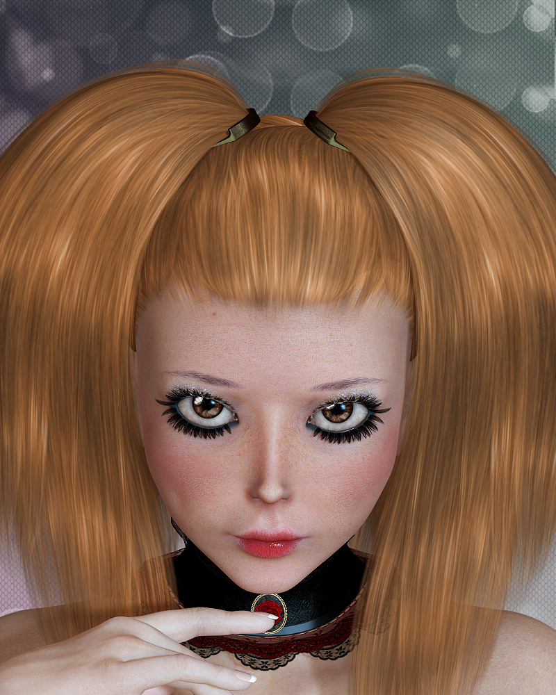 Twizted Steam Falls Hair by N/A