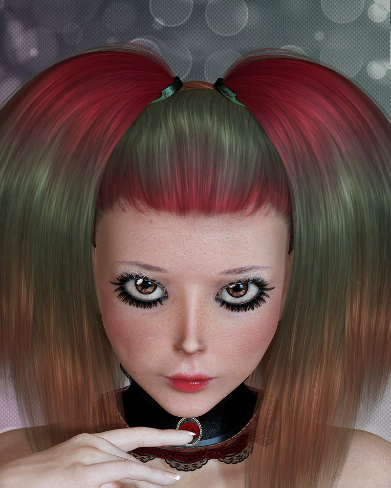 Twizted Steam Falls Hair by N/A