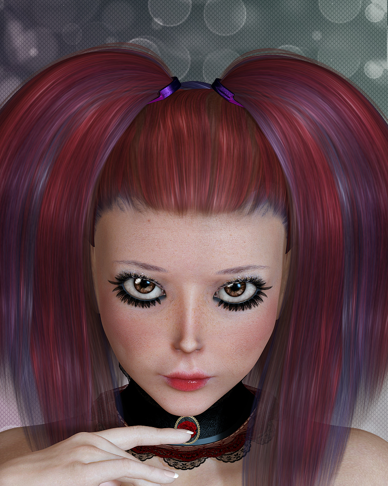 Twizted Steam Falls Hair by N/A
