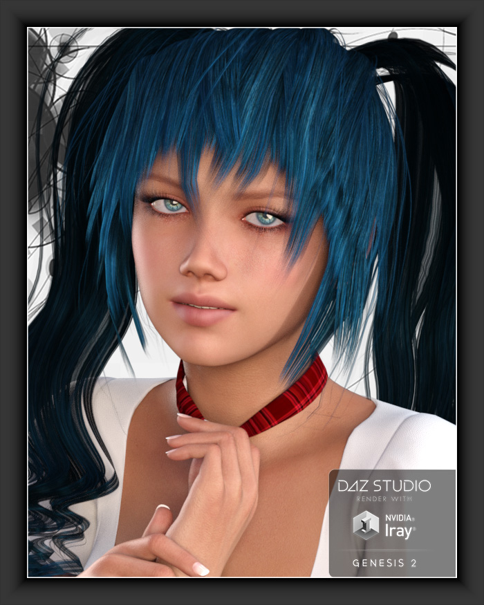 ShoXoloR for Anime Ponytail Hair by N/A