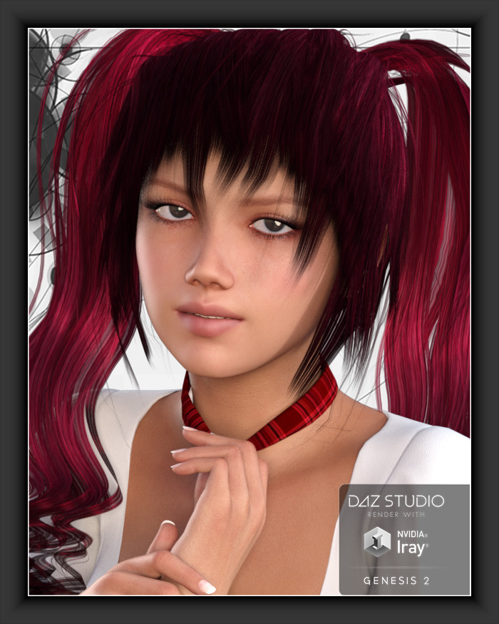 ShoXoloR for Anime Ponytail Hair by N/A