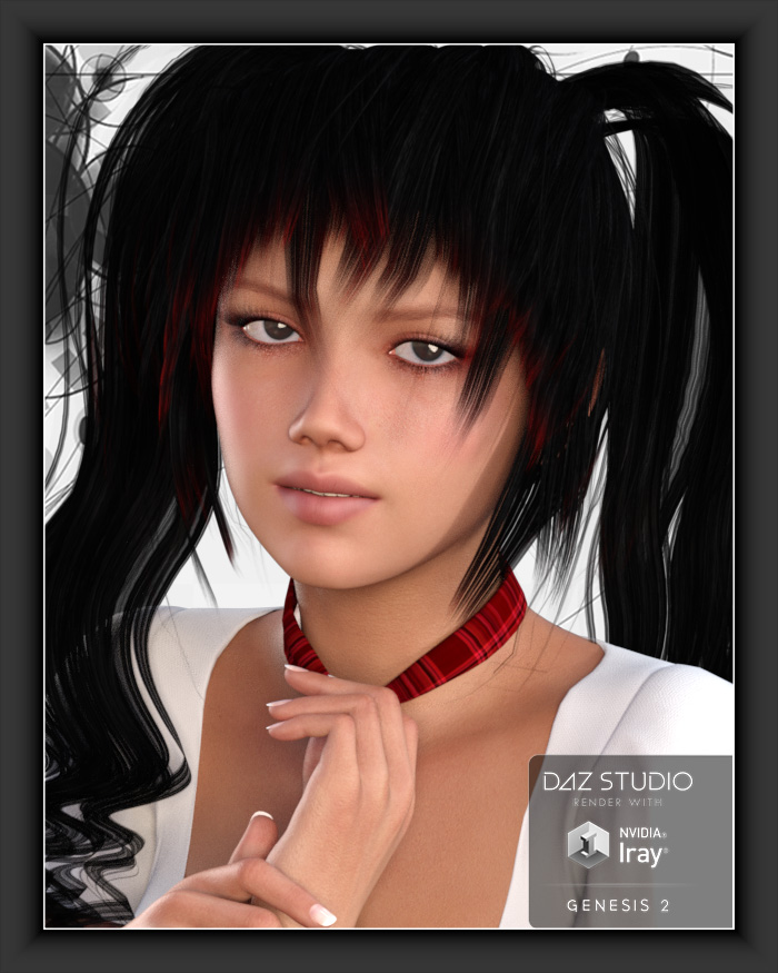 ShoXoloR for Anime Ponytail Hair by N/A