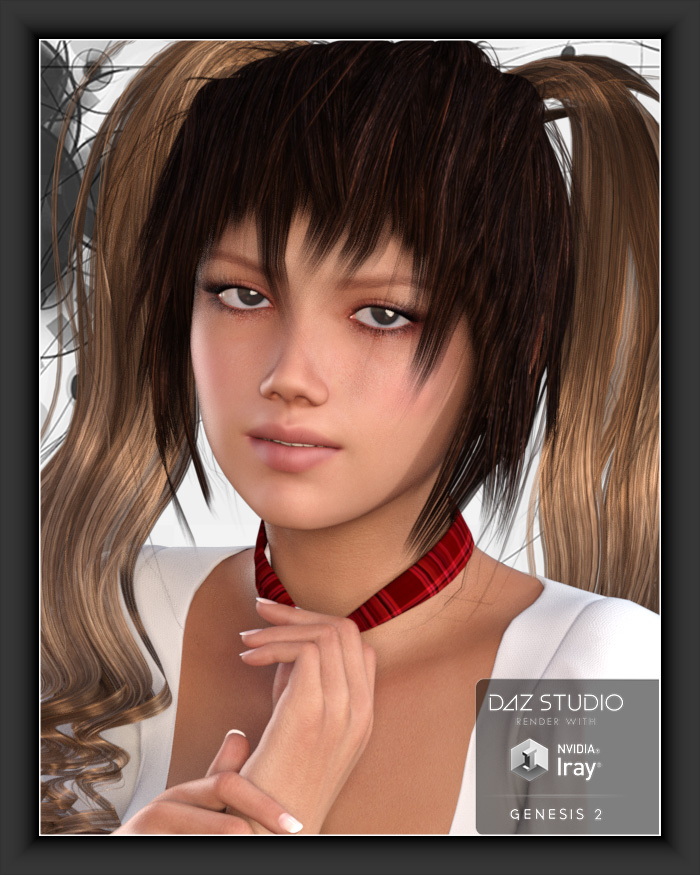 ShoXoloR for Anime Ponytail Hair by N/A