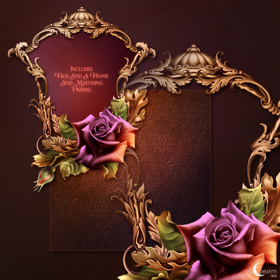 Moonbeam's Autumn Roses by N/A