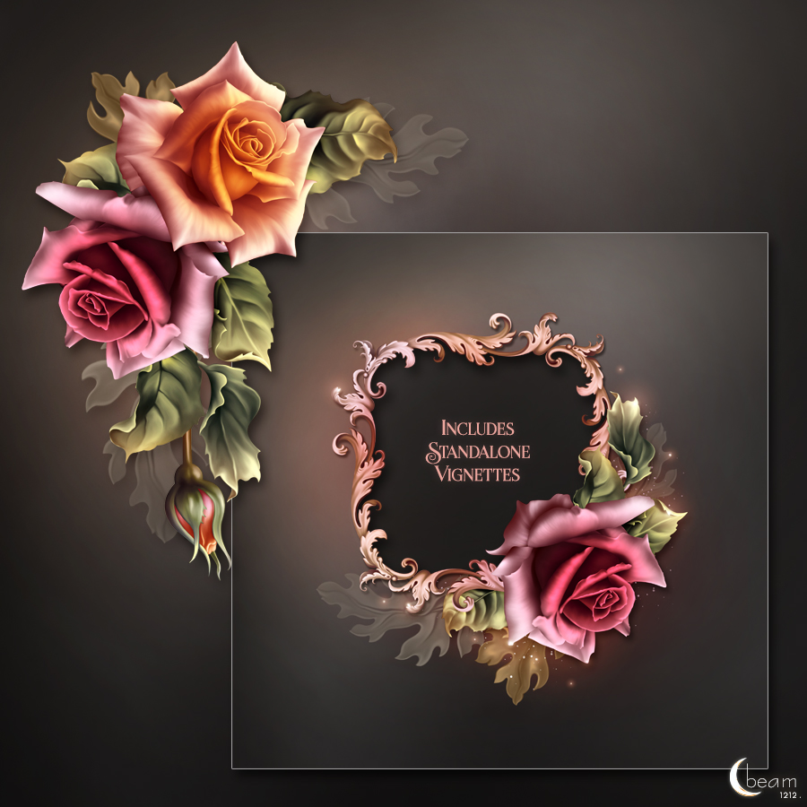 Moonbeam's Autumn Roses by N/A