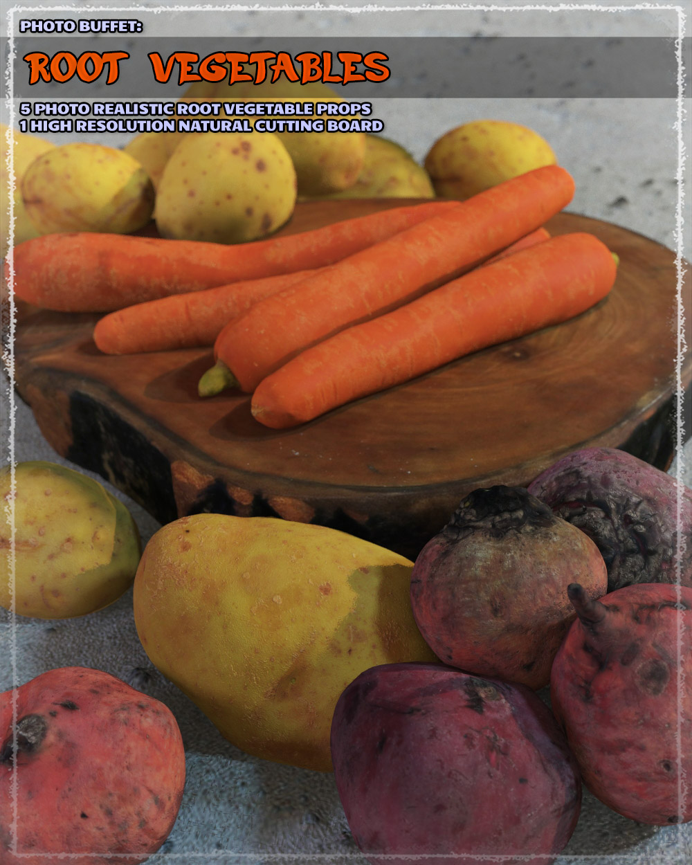 Photo Buffet: Root Vegetables by N/A