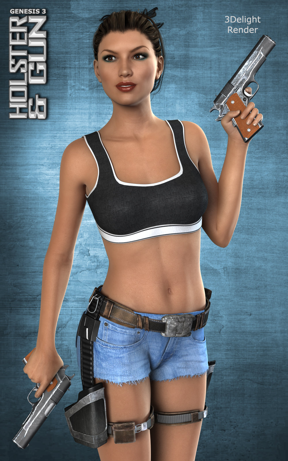 Exnem Holster & Gun for G3 by N/A