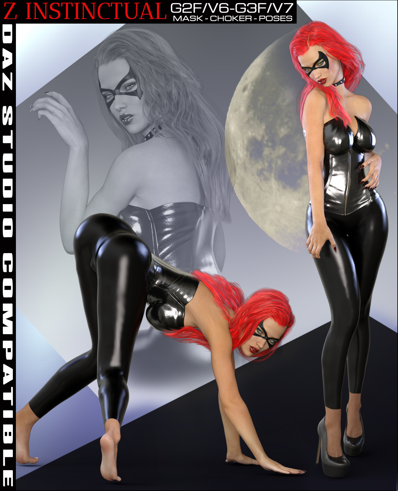 Z Instinctual - Mask & Collar + Poses by N/A