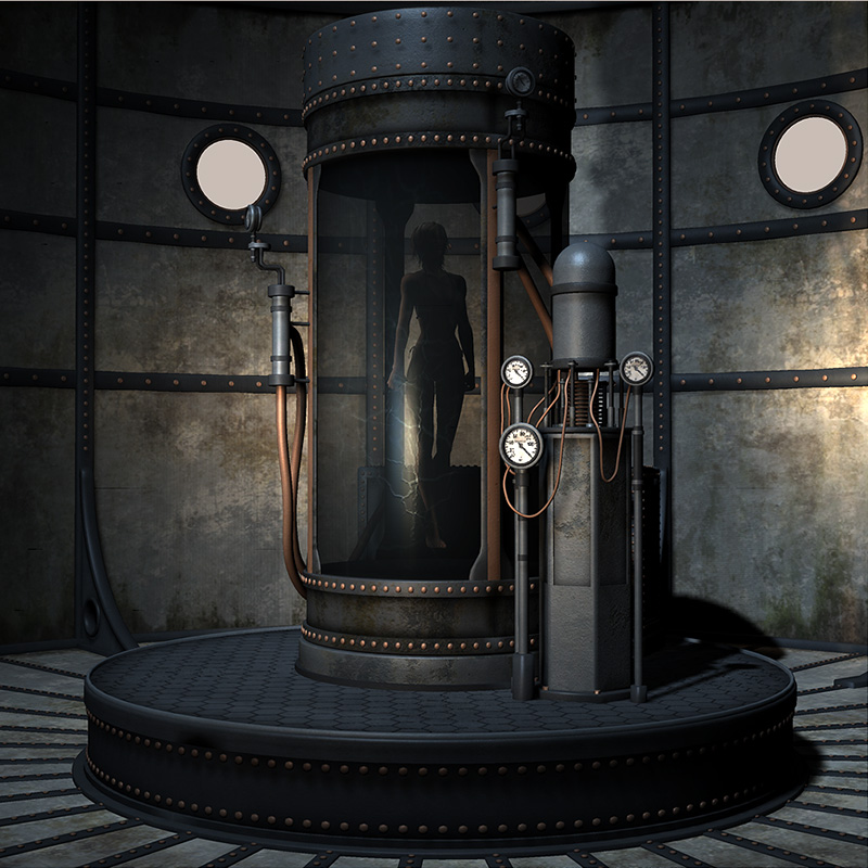 Steampunk area B by N/A
