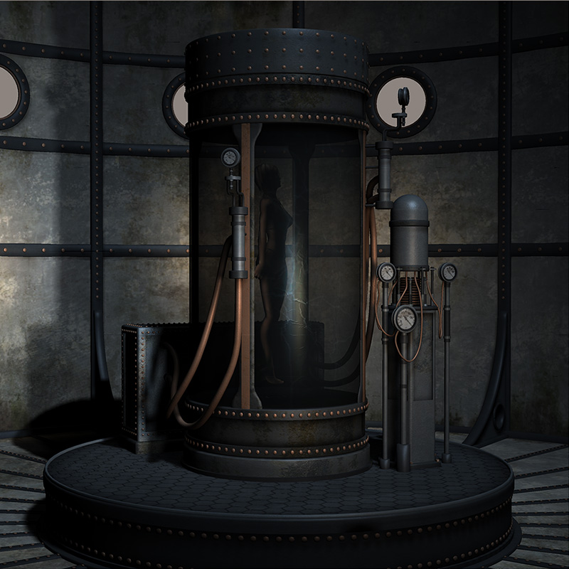 Steampunk area B by N/A