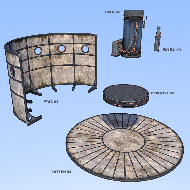 Steampunk area B by N/A