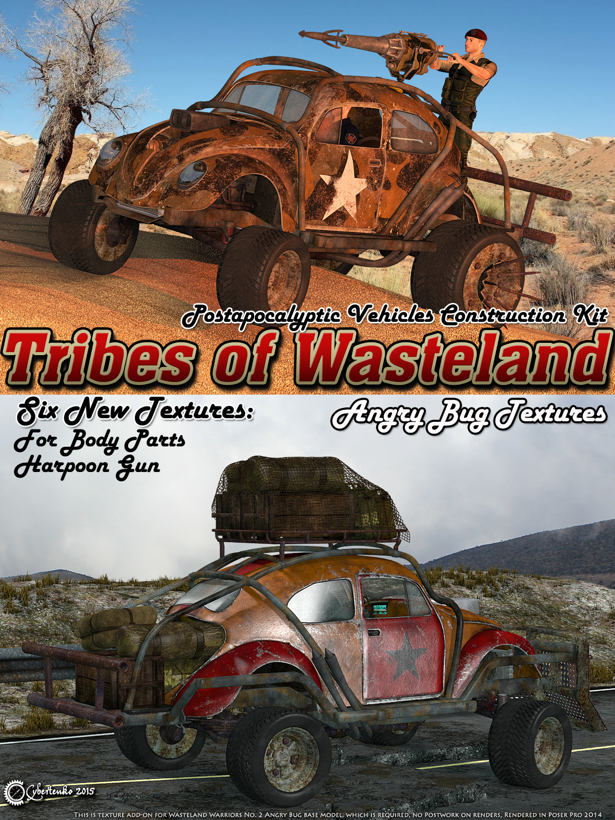 Tribes of Wasteland - Angry Bug Textures by N/A