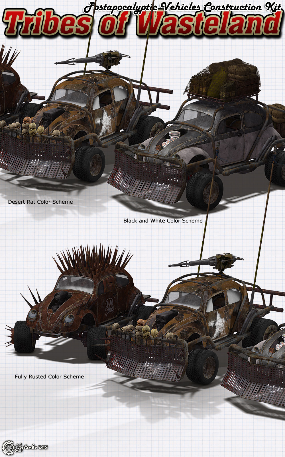Tribes of Wasteland - Angry Bug Textures by N/A