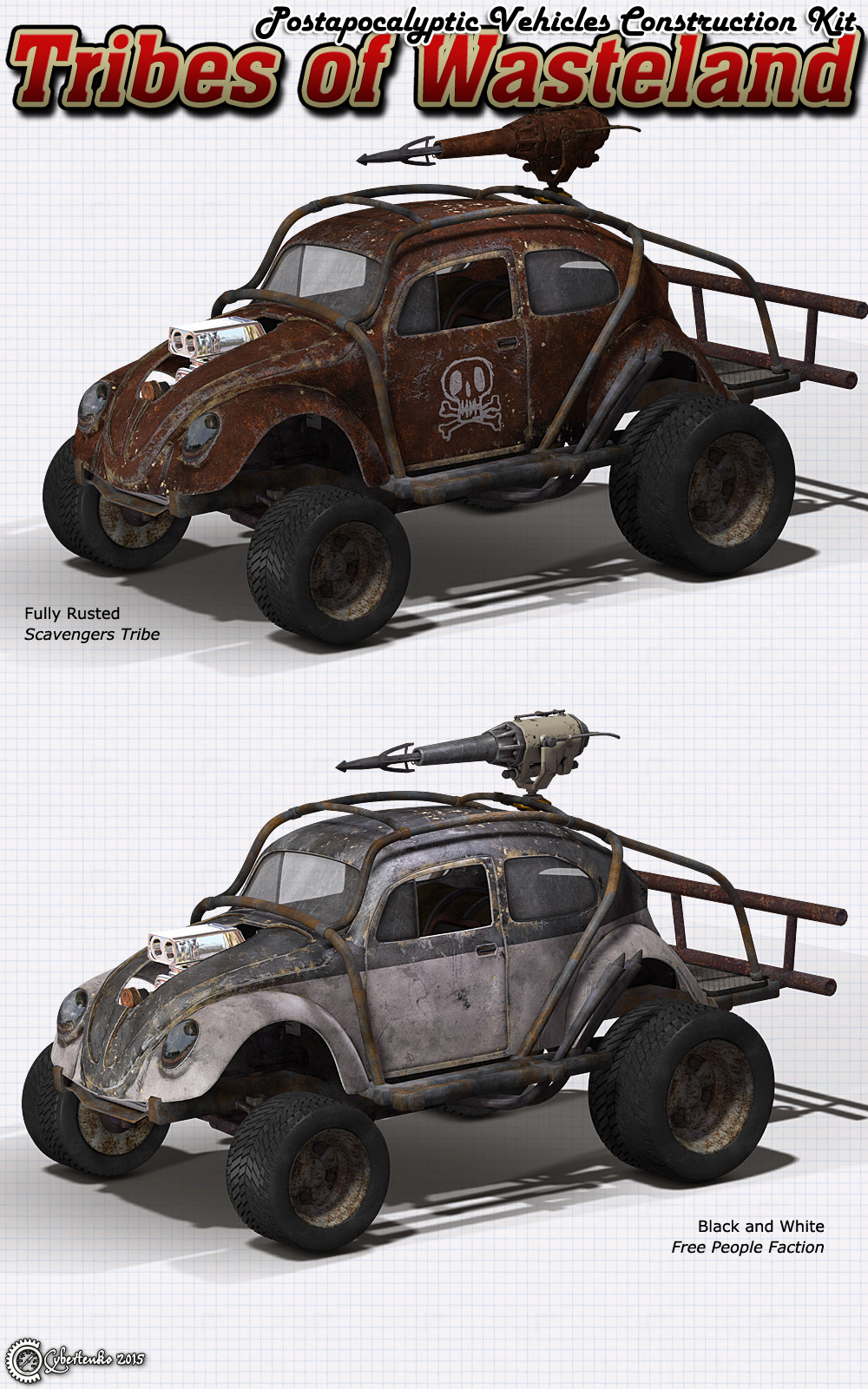Tribes of Wasteland - Angry Bug Textures by N/A