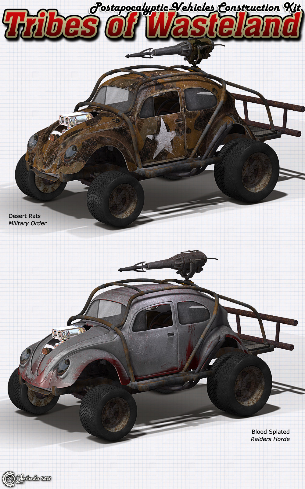 Tribes of Wasteland - Angry Bug Textures by N/A