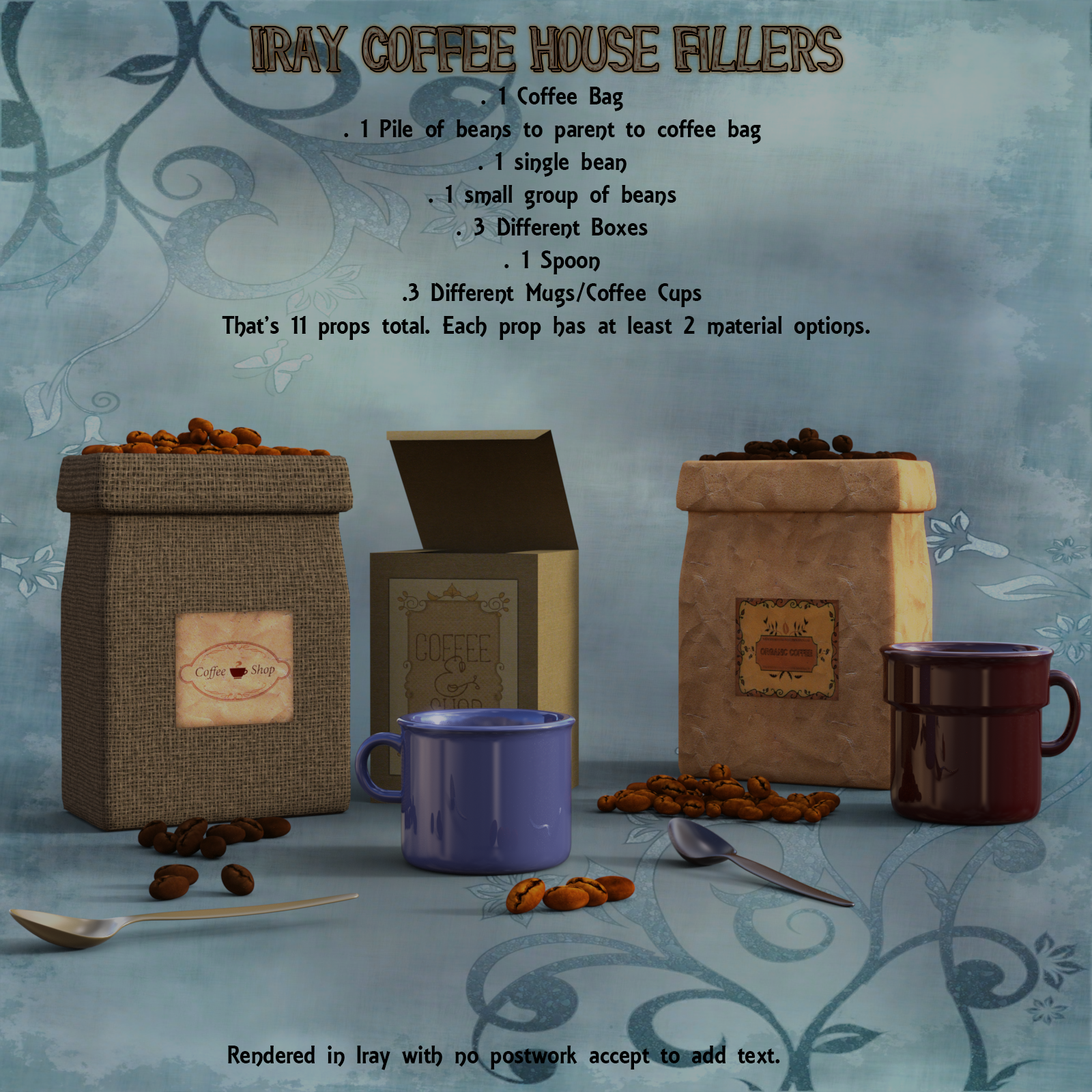 Iray Coffee House Fillers by N/A
