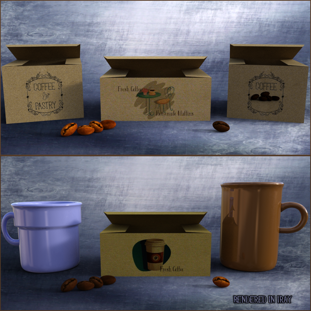 Iray Coffee House Fillers by N/A