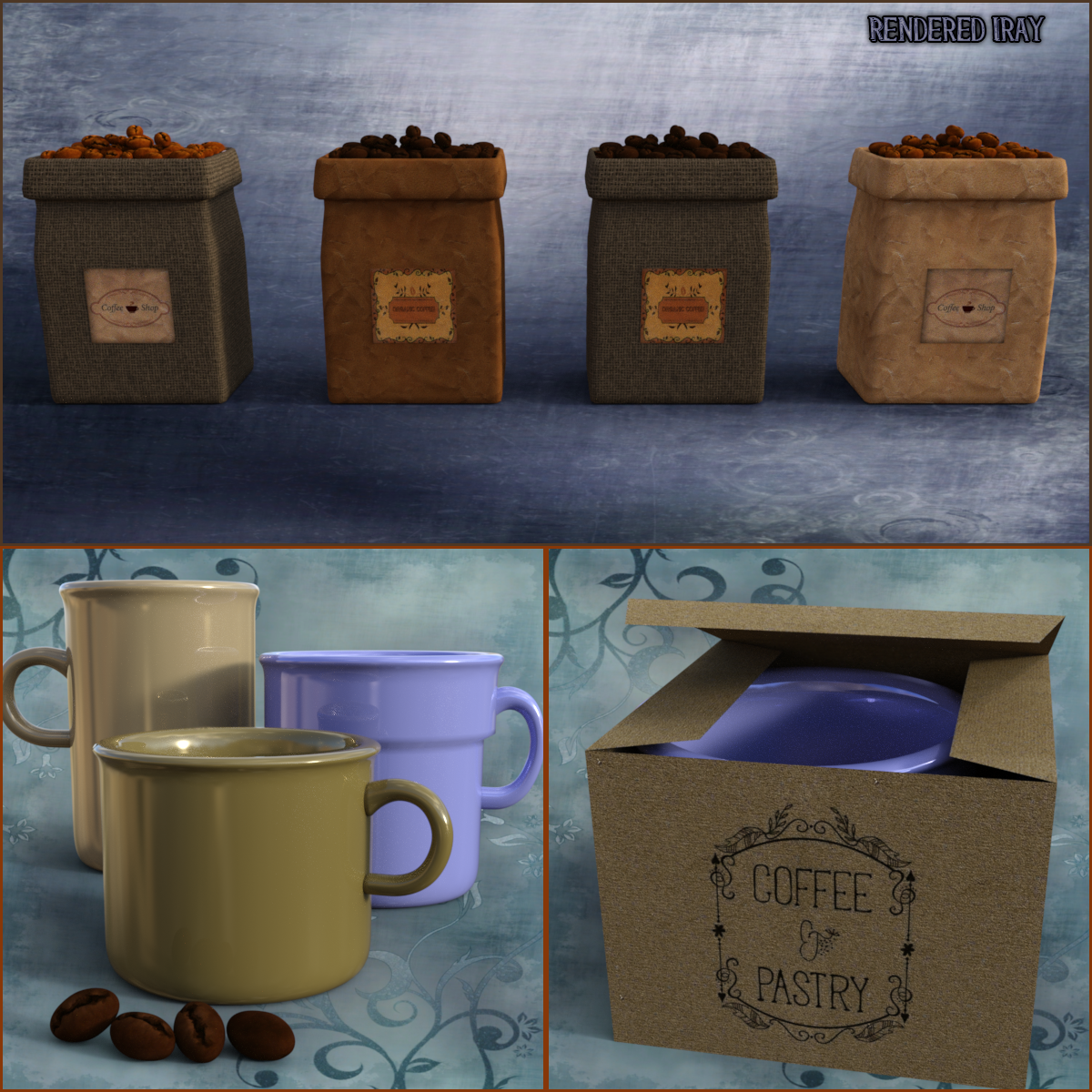 Iray Coffee House Fillers by N/A