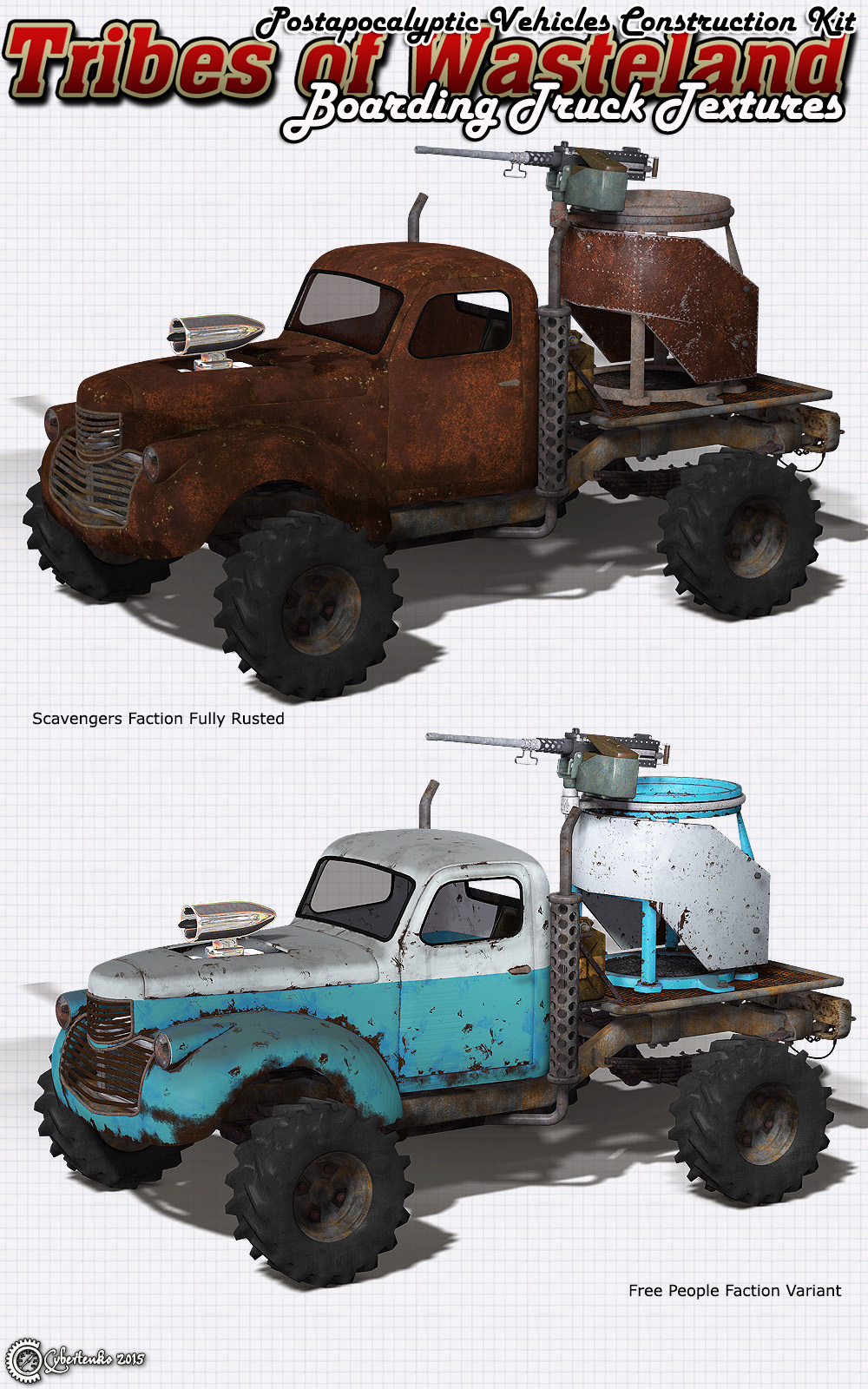 Tribes of Wasteland 2 - Boarding Truck Textures by N/A