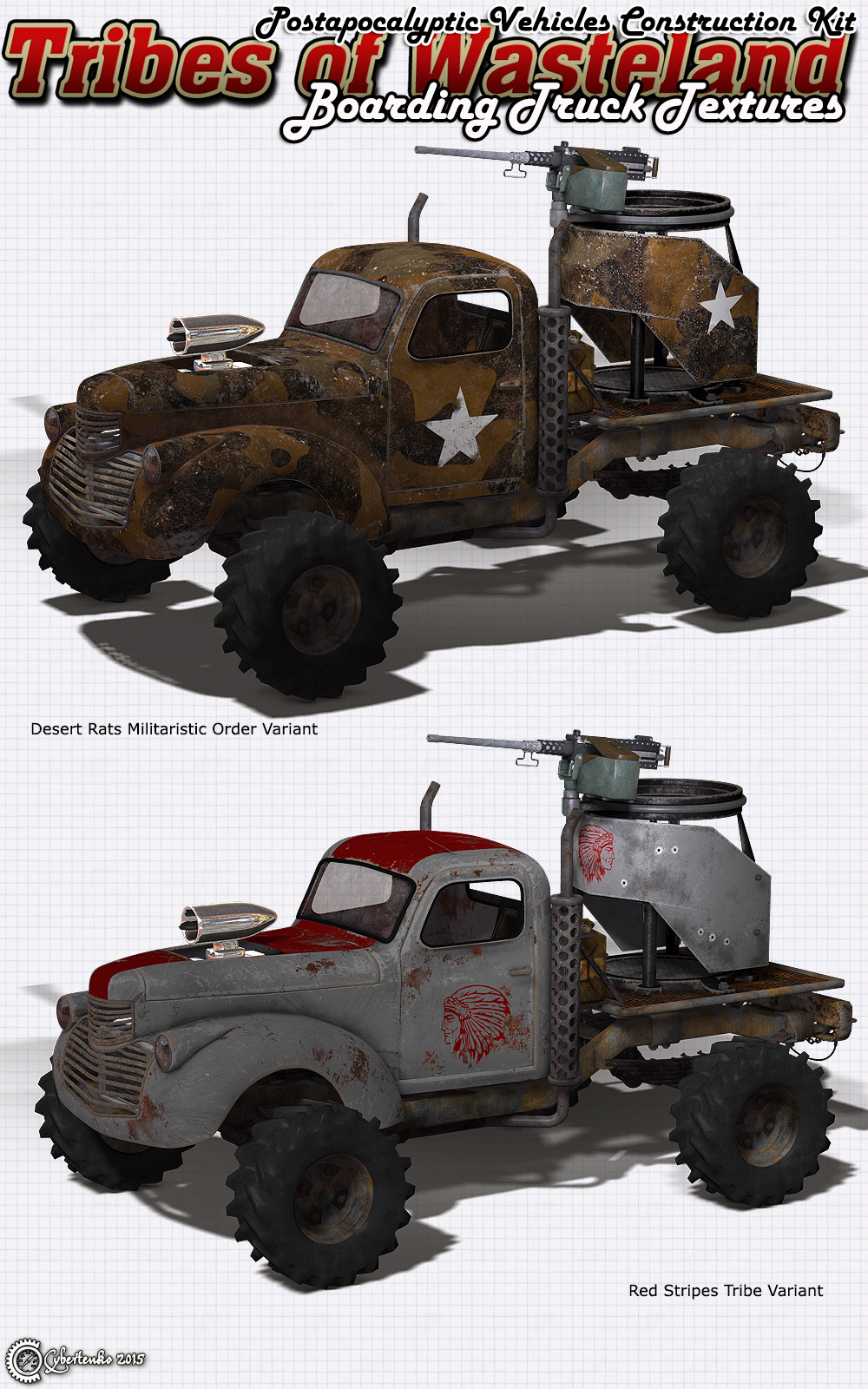 Tribes of Wasteland 2 - Boarding Truck Textures by N/A