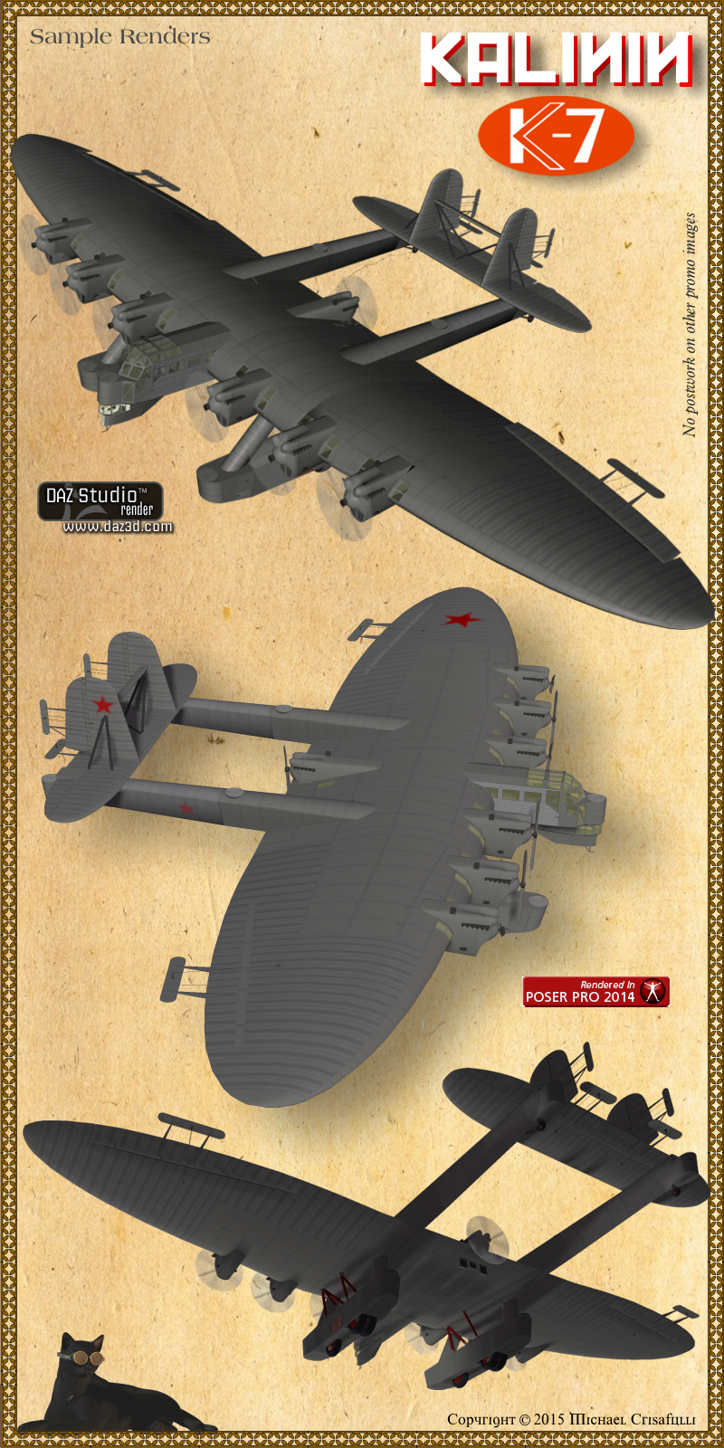 Kalinin K-7 Experimental Aircraft by N/A