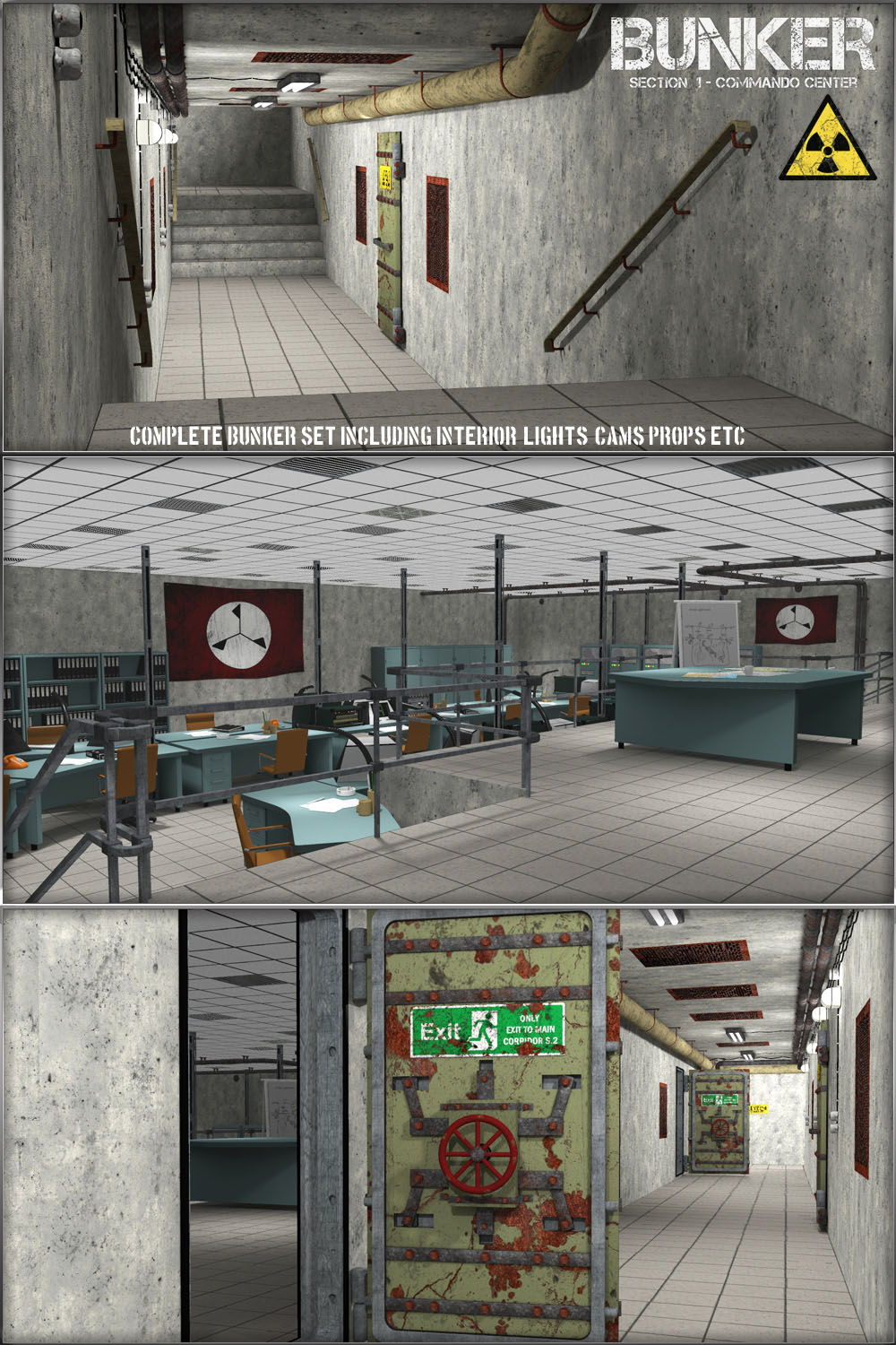 Bunker: S1 - Commando Center by N/A