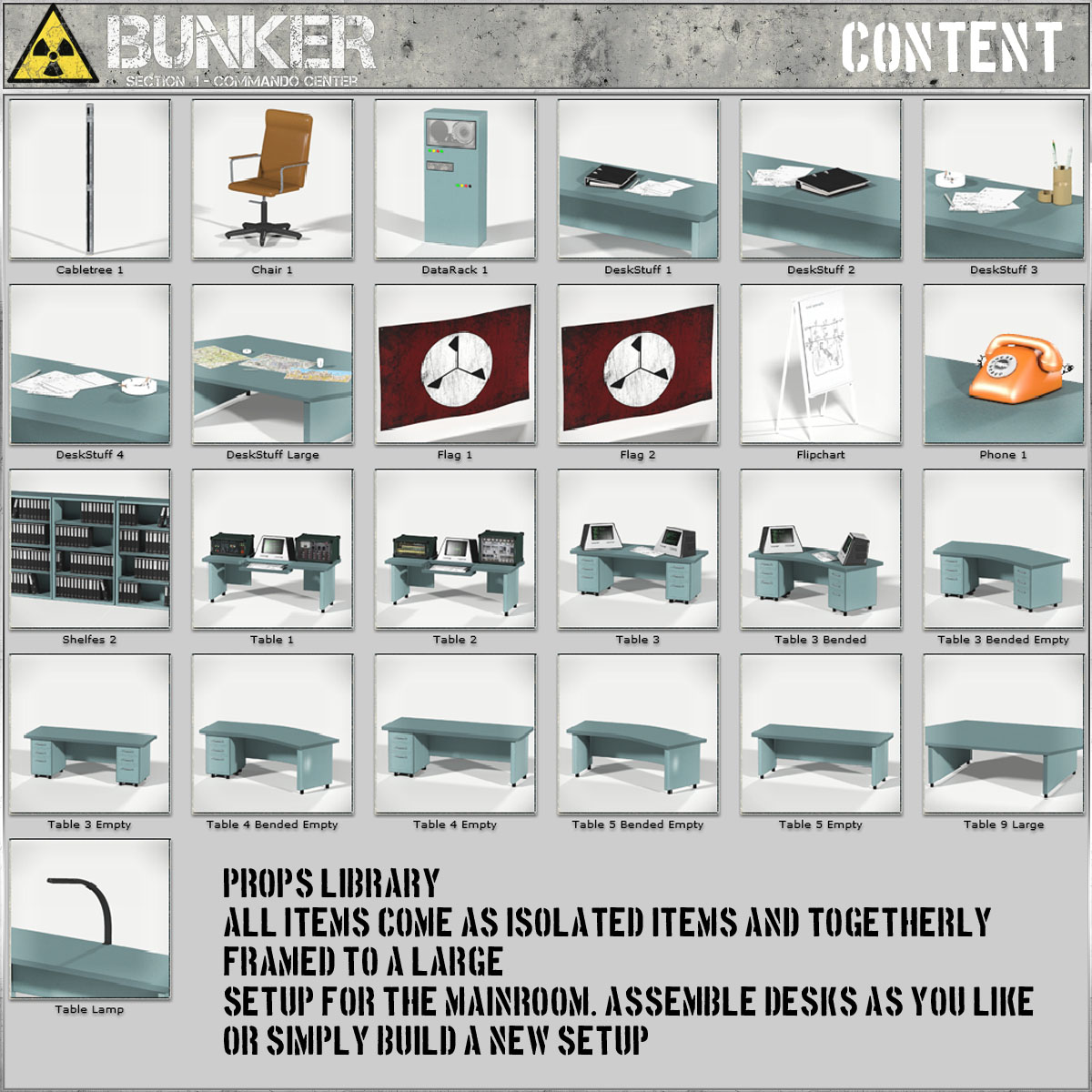 Bunker: S1 - Commando Center by N/A