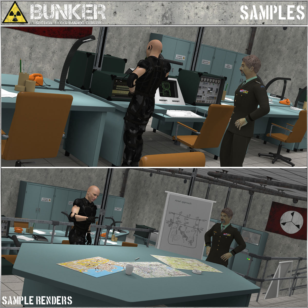 Bunker: S1 - Commando Center by N/A
