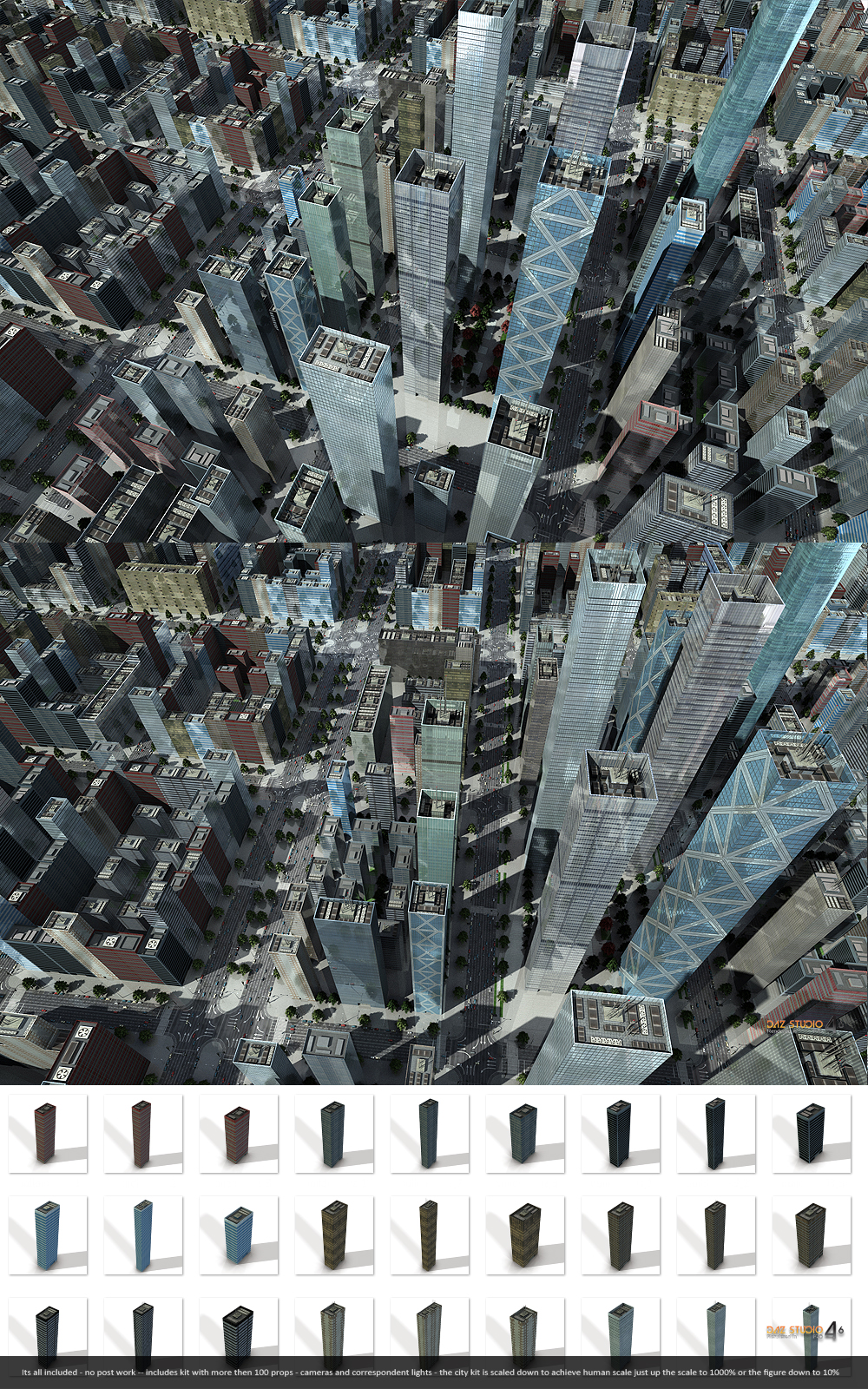 HRC V Glass High Rises by N/A