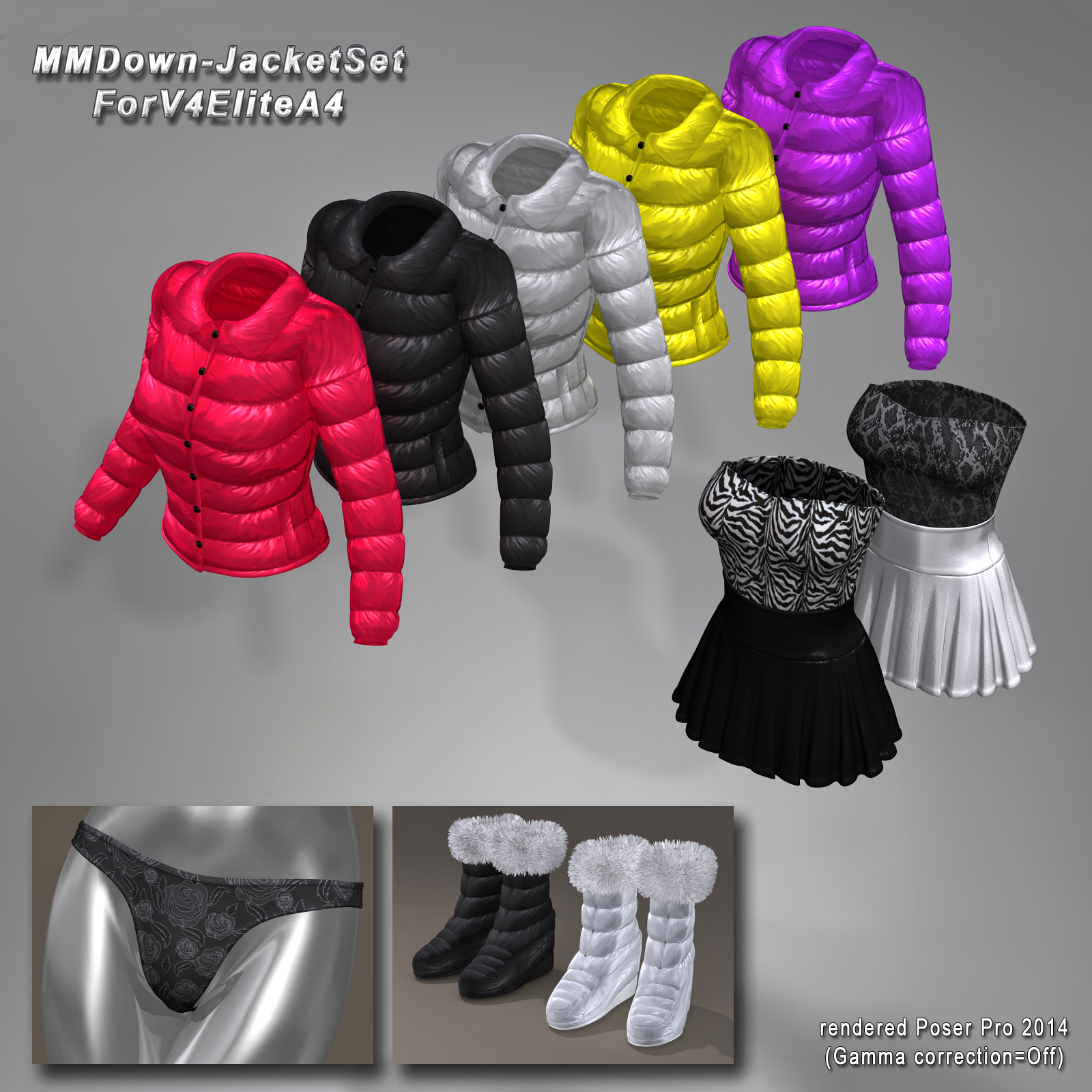 MMDown-JacketSetForV4EliteA4 by N/A