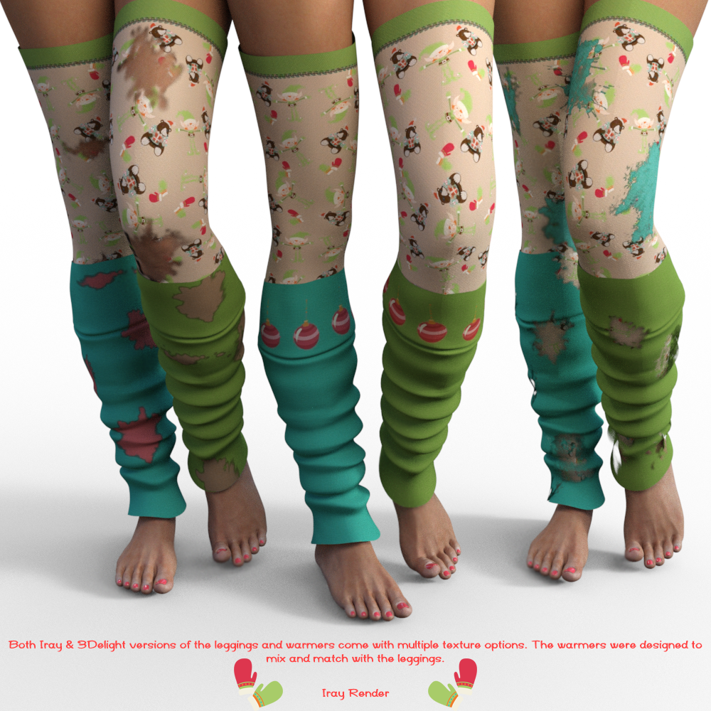 Holidaze For LegWear BY Kaleya by N/A