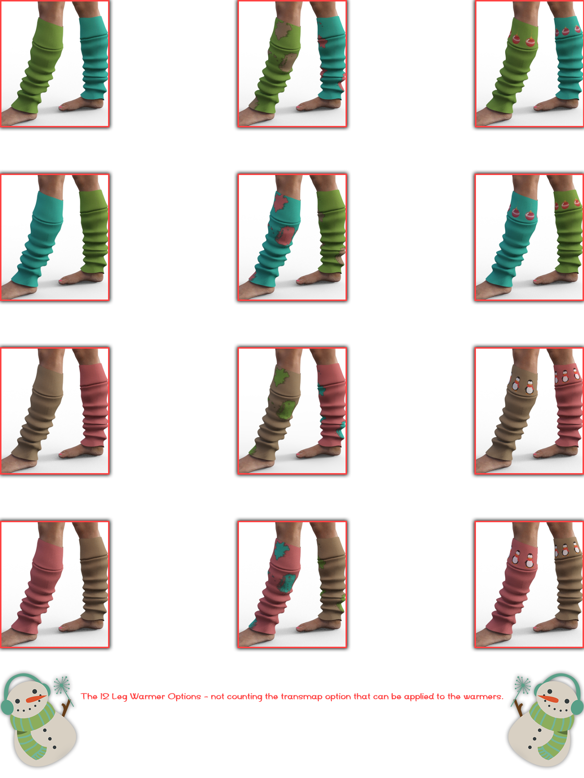 Holidaze For LegWear BY Kaleya by N/A