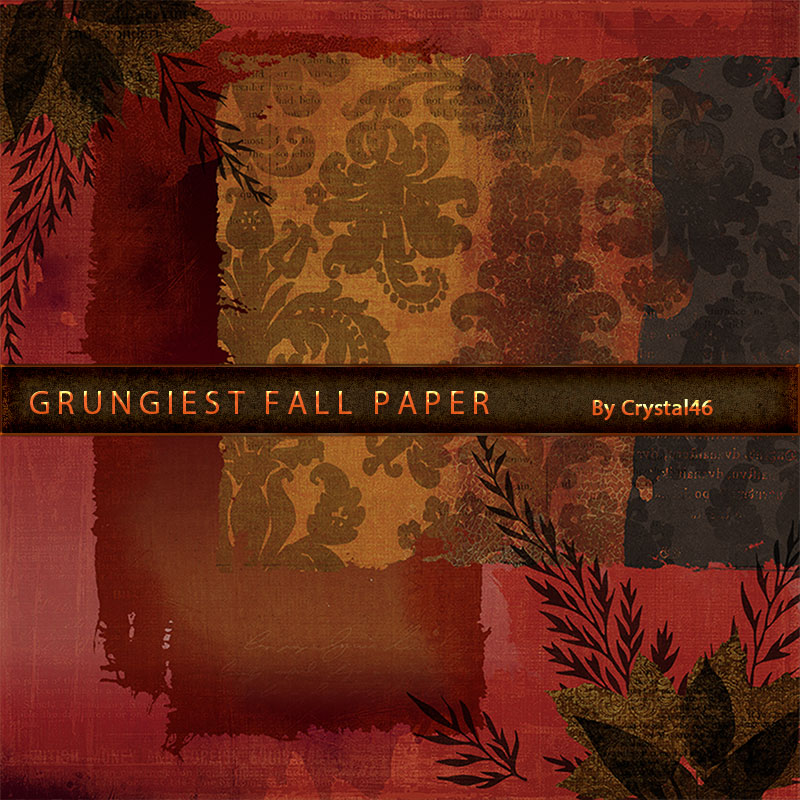Crystal46 Grungiest Fall Paper by N/A
