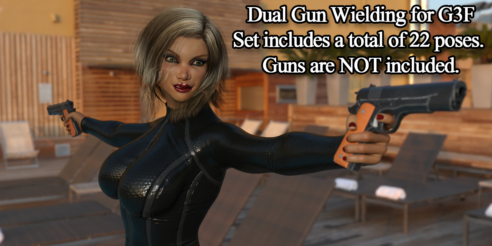 Dual Gun Wielding for G3F by N/A