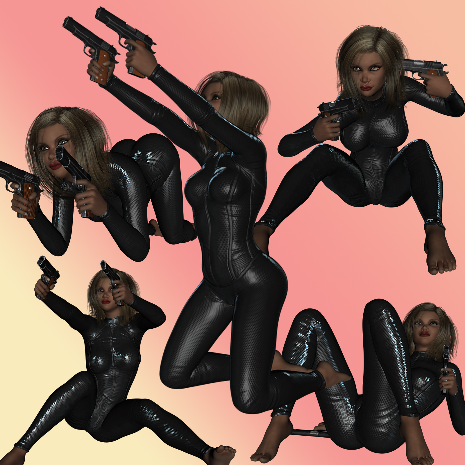 Dual Gun Wielding for G3F by N/A